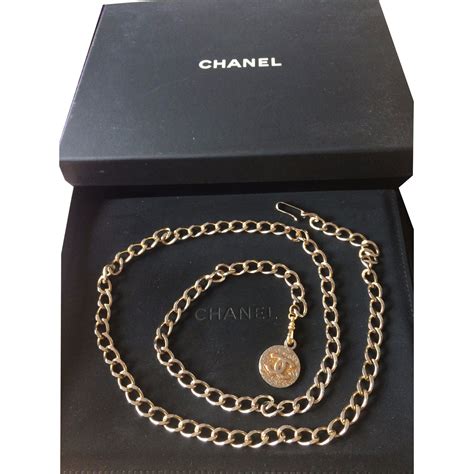 ceinture chaine chanel pas cher|chenille chanel.